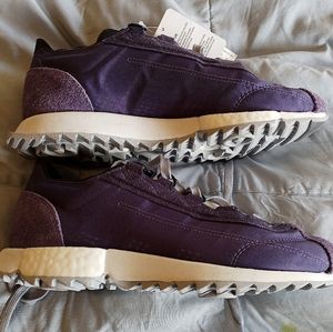 adidas Purple and Gray Athletic Shoes